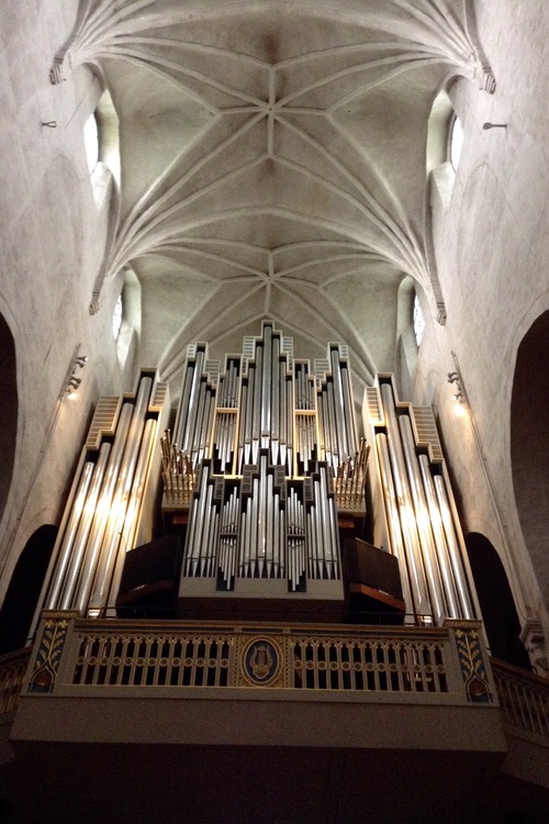 Orgelfasaden i Åbo domkyrka