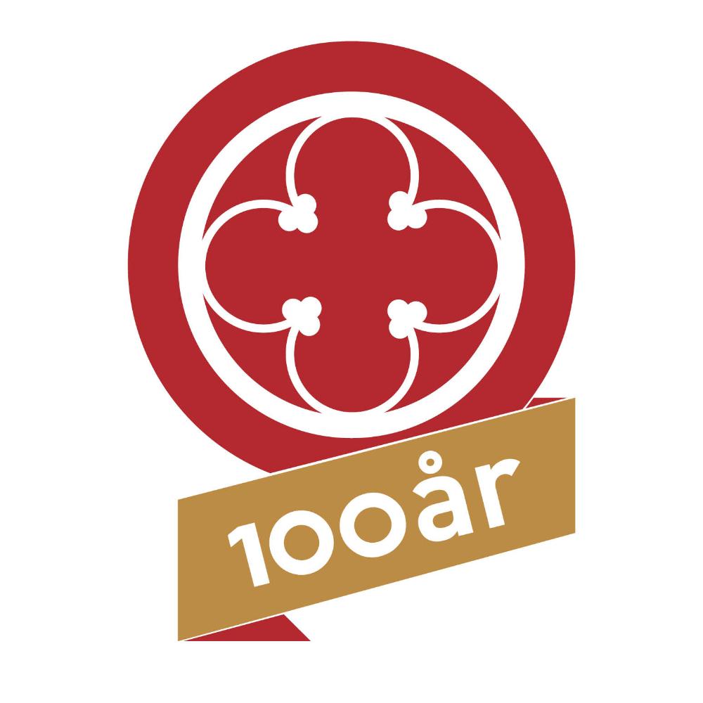 församlingens 100 års logo