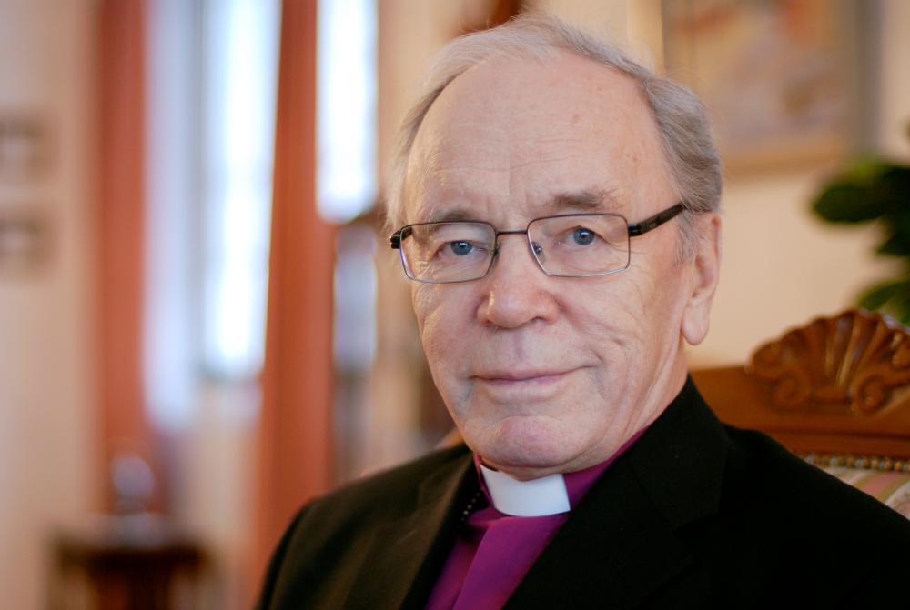 Ärkebiskop emeritus John Vikström.